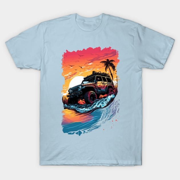Off-Road Adventure T-Shirt | 4x4 SUV Tee for Outdoor